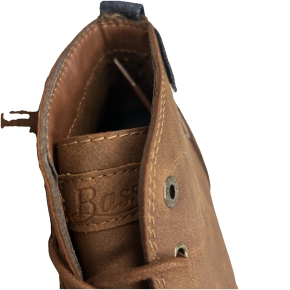 New With Box G.H. Bass Atwater Mens SIZE‎ 9.5 British Brown Mid Top Chukka Boots - Picture 8 of 15